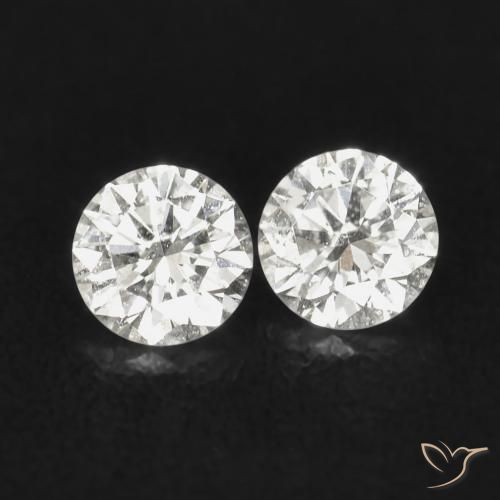 0.06 ctw White Diamond Stones, Natural Diamond in Diamond-Cut Shape for Sale