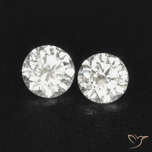 0.05ctw Natural I Diamond, Round, VS-SI