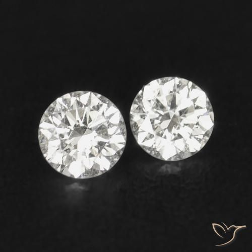 0.05 ctw White Diamond Stones, Natural Diamond in Diamond-Cut Shape for Sale