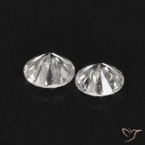 Diamond Gemstones in 1.9 mm (calibrated) Size for Sale, Diamond Stones in I Color