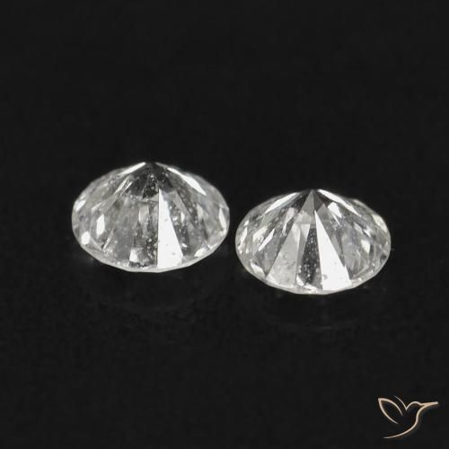 Diamond Gemstones in 1.9 mm (calibrated) Size for Sale, Diamond Stones in H Color