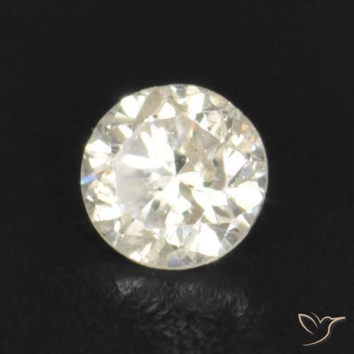 0.03 ct White Diamond Stone, Natural Diamond in Diamond-Cut Shape for Sale