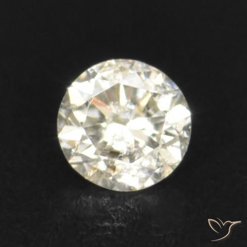 0.03 ct White Diamond Gemstone, Diamond Gem in Diamond-Cut Shape for Sale.