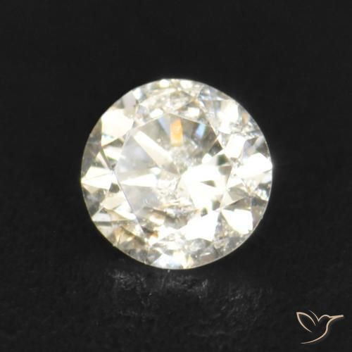 0.03 ct White Diamond Stone, Natural Diamond in Diamond-Cut Shape for Sale