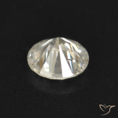Diamond Gemstone in 2.7 mm (calibrated) Size for Sale, Diamond Stone in K Color