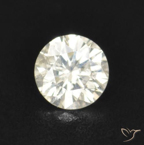 0.07ct Natural L Diamond, Round, VS-SI