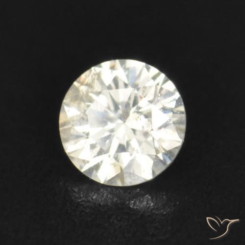 0.07 ct White Diamond Stone, Natural Diamond in Diamond-Cut Shape for Sale