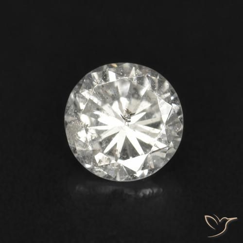 0.11ct Natural I Diamond, Round, VS-SI