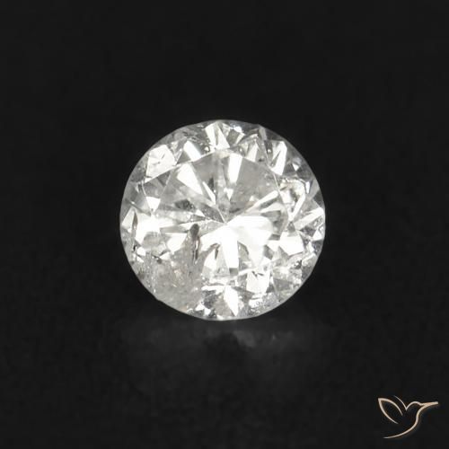 0.03ct Natural I Diamond, Round, SI