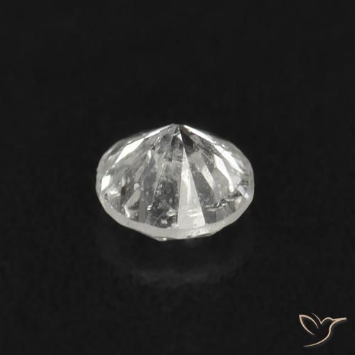 Diamond Gemstone in 2.1 mm (calibrated) Size for Sale, Diamond Stone in I Color
