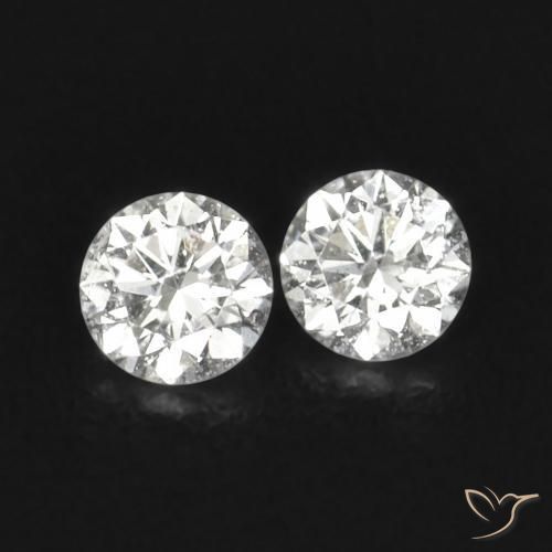 0.05ctw Natural H Diamond, Round, VS
