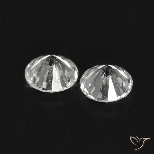 Diamond Gemstones in 1.9 mm (calibrated) Size for Sale, Diamond Stones in H Color
