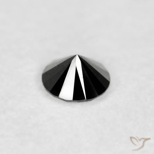 Diamond Gemstone in 2.7 mm (calibrated) Size for Sale, Diamond Stone in Black Color