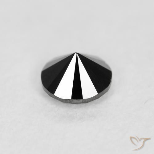 Diamond Gemstone in 2.7 mm (calibrated) Size for Sale, Diamond Stone in Black Color