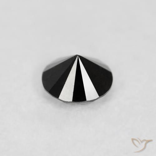Diamond Gemstone in 2.8 mm (calibrated) Size for Sale, Diamond Stone in Black Color