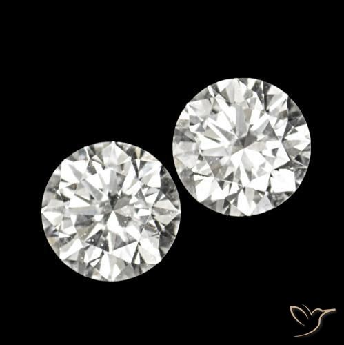 0.09 ctw White Diamond Stones, Natural Diamond in Diamond-Cut Shape for Sale