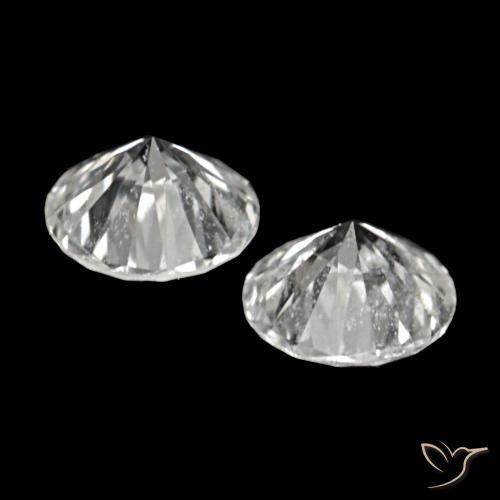 Diamond Gemstones in 2.2 mm (calibrated) Size for Sale, Diamond Stones in D Color