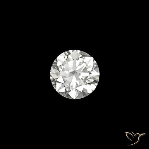 0.04ct D Diamond, Round, VVS