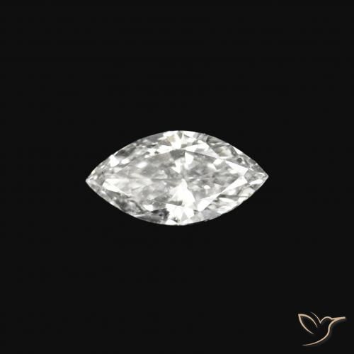 0.07ct Natural D Diamond, Marquise, VVS
