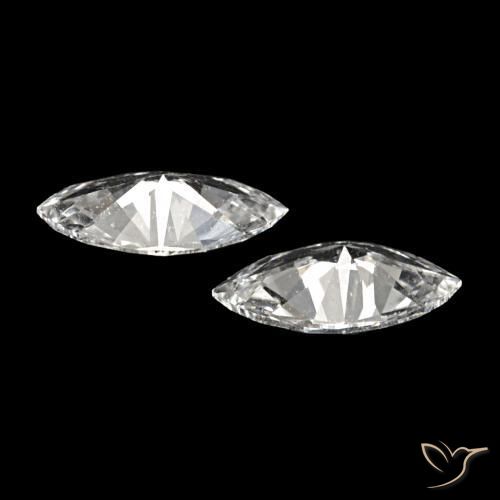 Diamond Gemstones in 4.2 x 2.1 mm Size for Sale, Diamond Stones in H Color