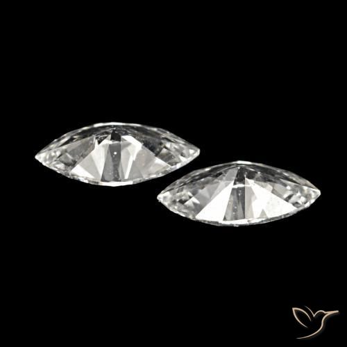 Diamond Gemstones in 4 x 2 mm (calibrated) Size for Sale, Diamond Stones in H Color