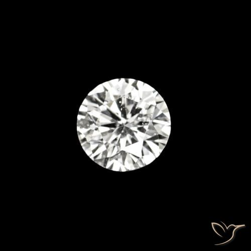 0.02ct D Diamond, Round, VVS-VS
