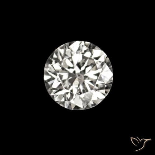 0.02ct E Diamond, Round, VVS-VS
