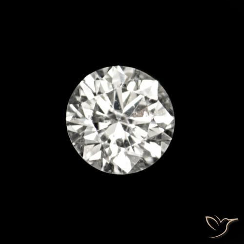 0.02ct E Diamond, Round, VVS-VS
