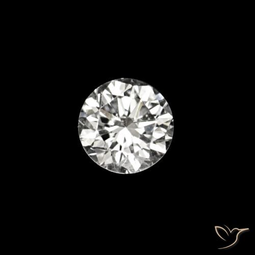 0.02ct D Diamond, Round, VVS-VS