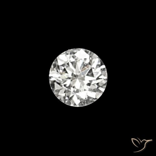 0.02ct D Diamond, Round, VVS-VS