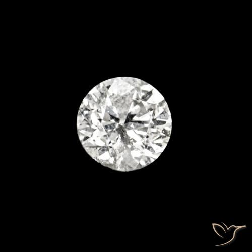 0.02ct D Diamond, Round, VVS-VS