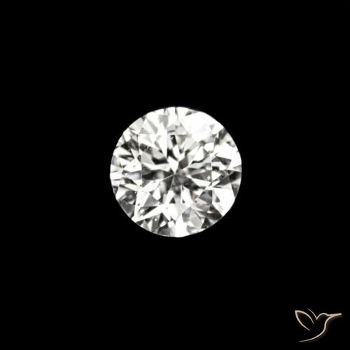 0.02ct D Diamond, Round, VVS-VS