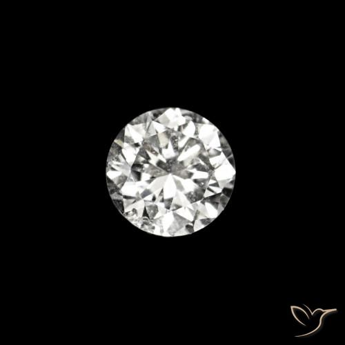 0.02ct D Diamond, Round, VVS-VS