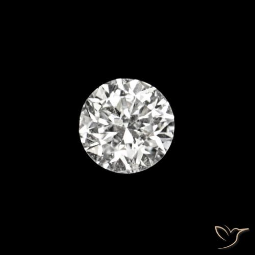0.02ct D Diamond, Round, VVS-VS