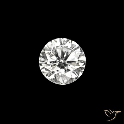 0.02ct D Diamond, Round, VVS-VS