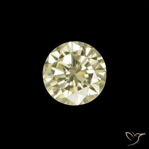 0.14 ct White Diamond Stone, Natural Diamond in Diamond-Cut Shape for Sale