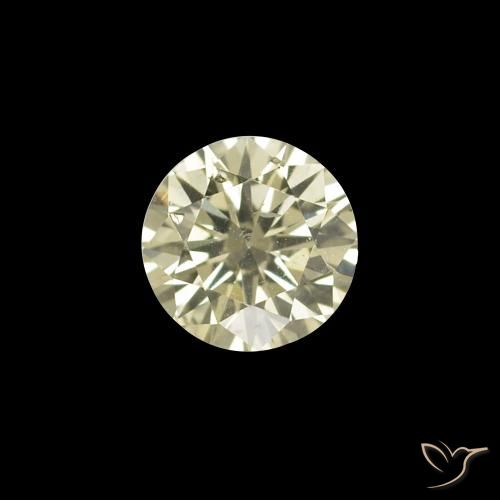 0.14 ct White Diamond Gemstone, Diamond Gem in Diamond-Cut Shape for Sale.