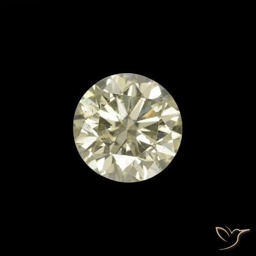 0.18 ct White Diamond Gemstone, Diamond Gem in Diamond-Cut Shape for Sale.