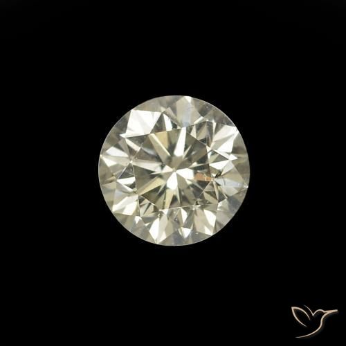 0.17 ct White Diamond Stone, Natural Diamond in Diamond-Cut Shape for Sale