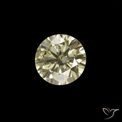 0.16 ct White Diamond Stone, Natural Diamond in Diamond-Cut Shape for Sale