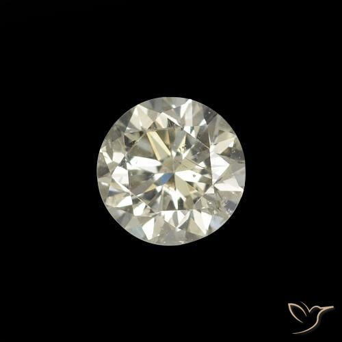 0.15 ct White Diamond Stone, Natural Diamond in Diamond-Cut Shape for Sale