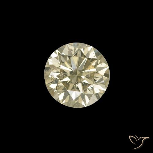 0.20 ct White Diamond Gemstone, Diamond Gem in Diamond-Cut Shape for Sale.