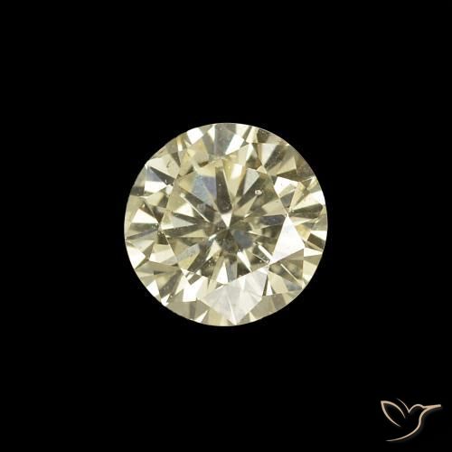0.21 ct White Diamond Stone, Natural Diamond in Diamond-Cut Shape for Sale