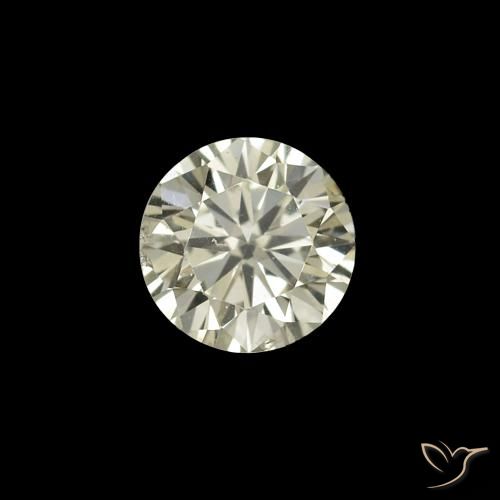 0.19 ct White Diamond Gemstone, Diamond Gem in Diamond-Cut Shape for Sale.