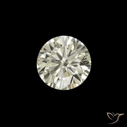 0.19 ct White Diamond Stone, Natural Diamond in Diamond-Cut Shape for Sale