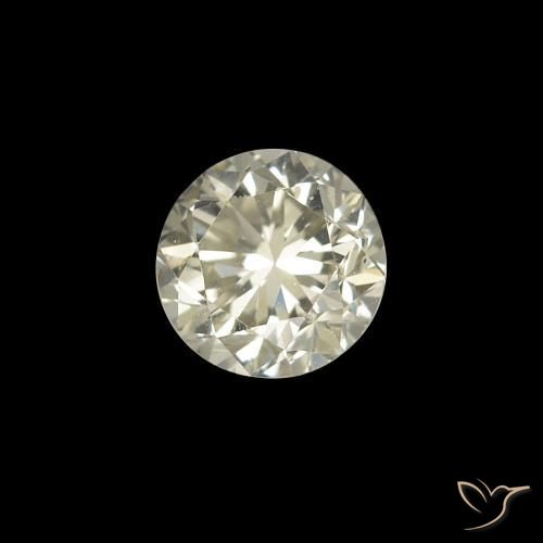 0.20 ct White Diamond Stone, Natural Diamond in Diamond-Cut Shape for Sale