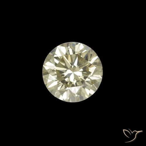 0.14 ct White Diamond Stone, Natural Diamond in Diamond-Cut Shape for Sale
