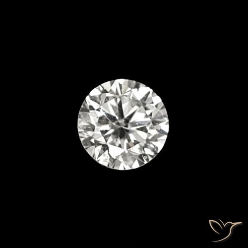 0.04ct D Diamond, Round, VVS