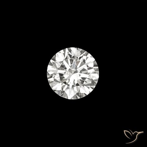 0.03ct E Diamond, Round, VVS