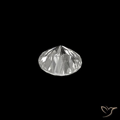 Diamond Gemstone in 2.1 mm (calibrated) Size for Sale, Diamond Stone in E Color
